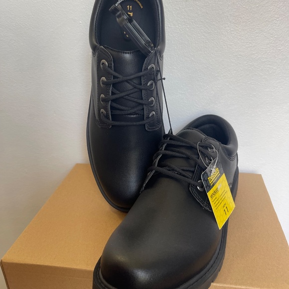 Men’s Non-Slip Work Shoes – Size 11, Black - Picture 5 of 10